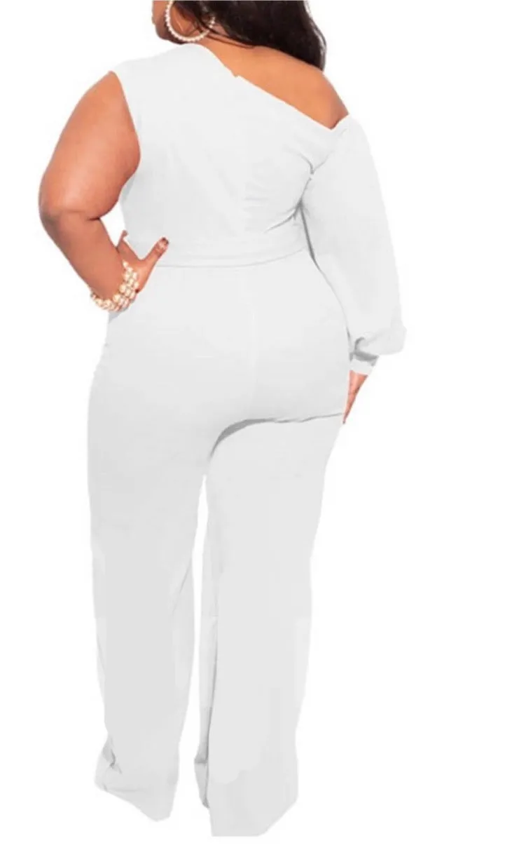 Puff Sleeve Jumpsuit