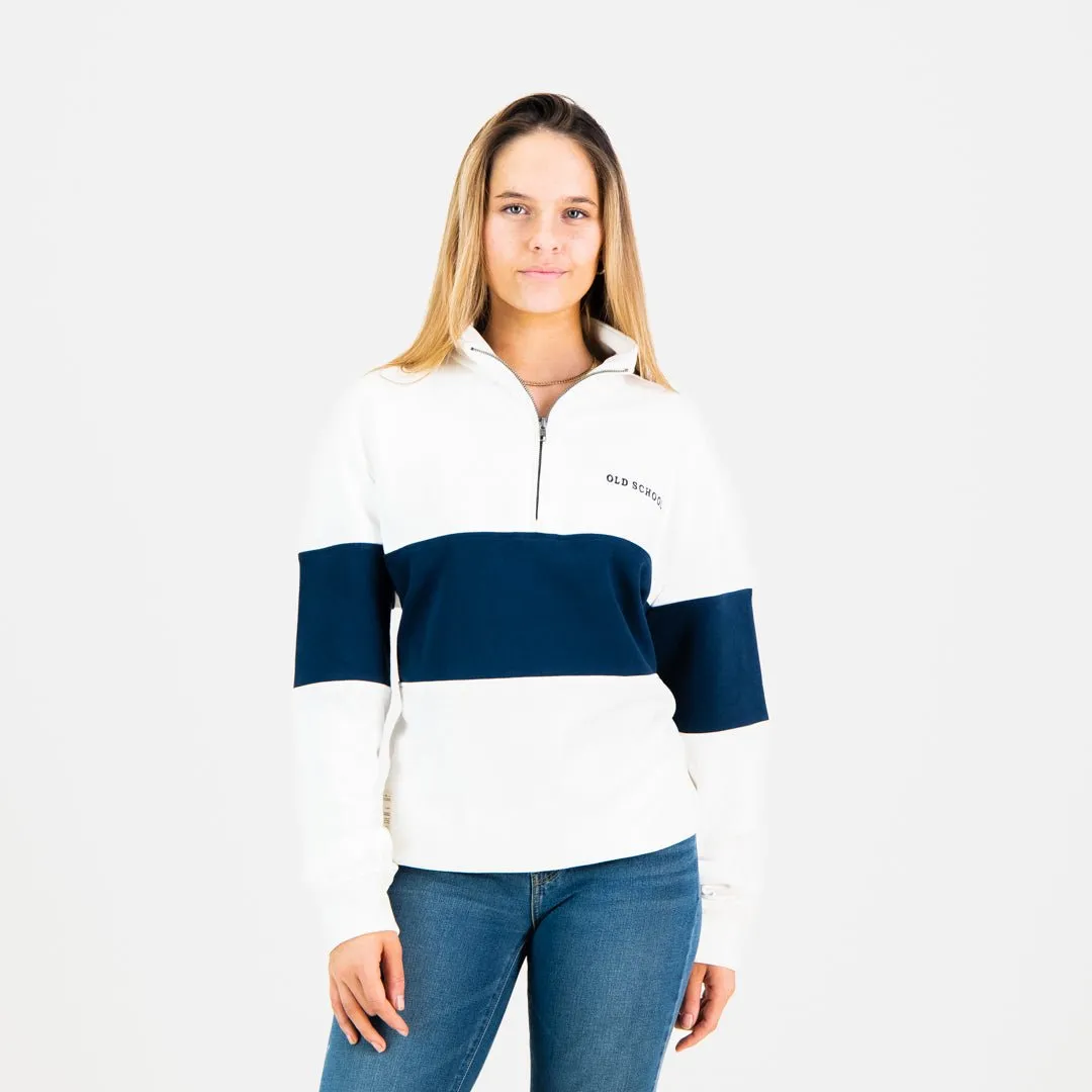 Quarter Zip Sweater - Navy