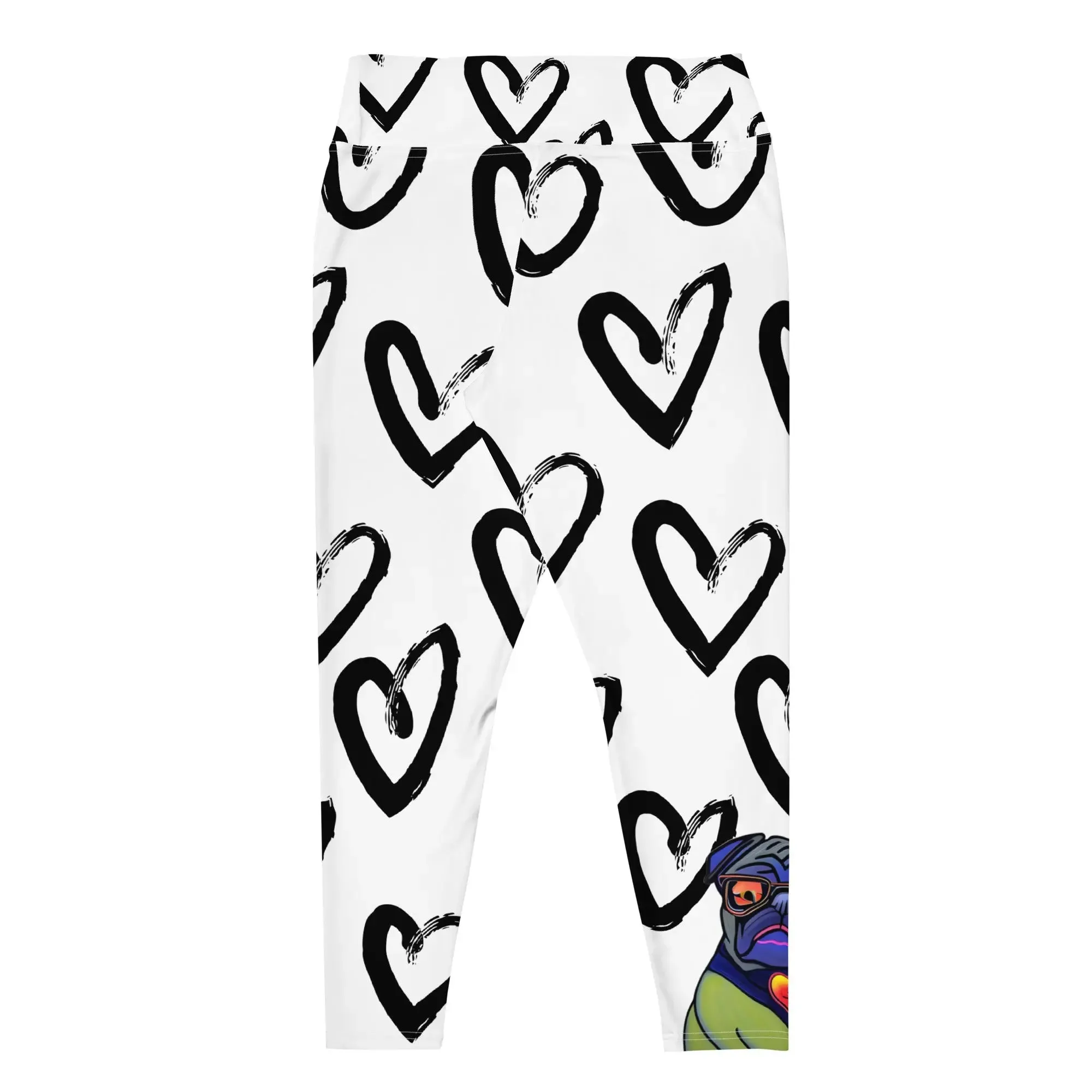 "Dog Lovers" Collection - All-Over Print Plus Size Leggings