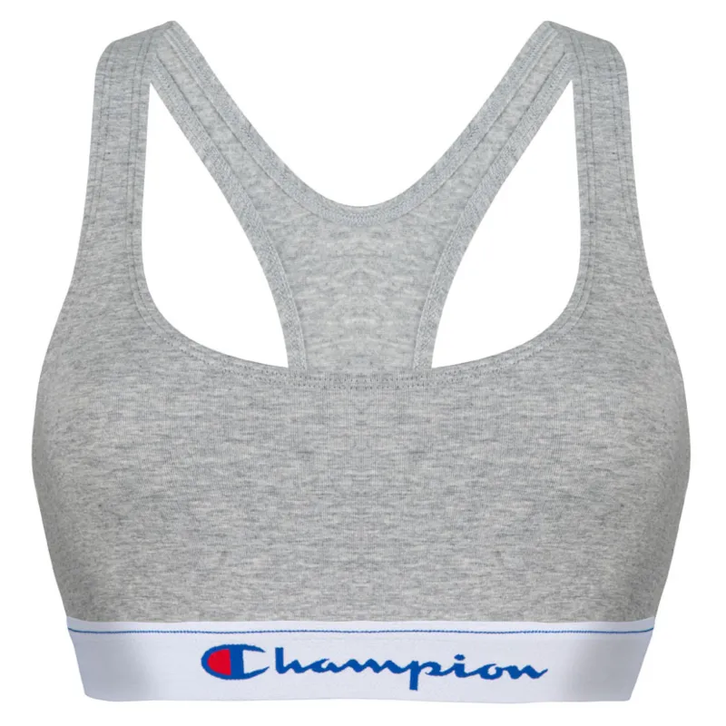 Racer Top Classic Crop Top Bra Grey - Champion