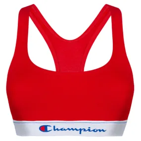 Racer Top Classic Crop Top Bra Red Scarlet - Champion