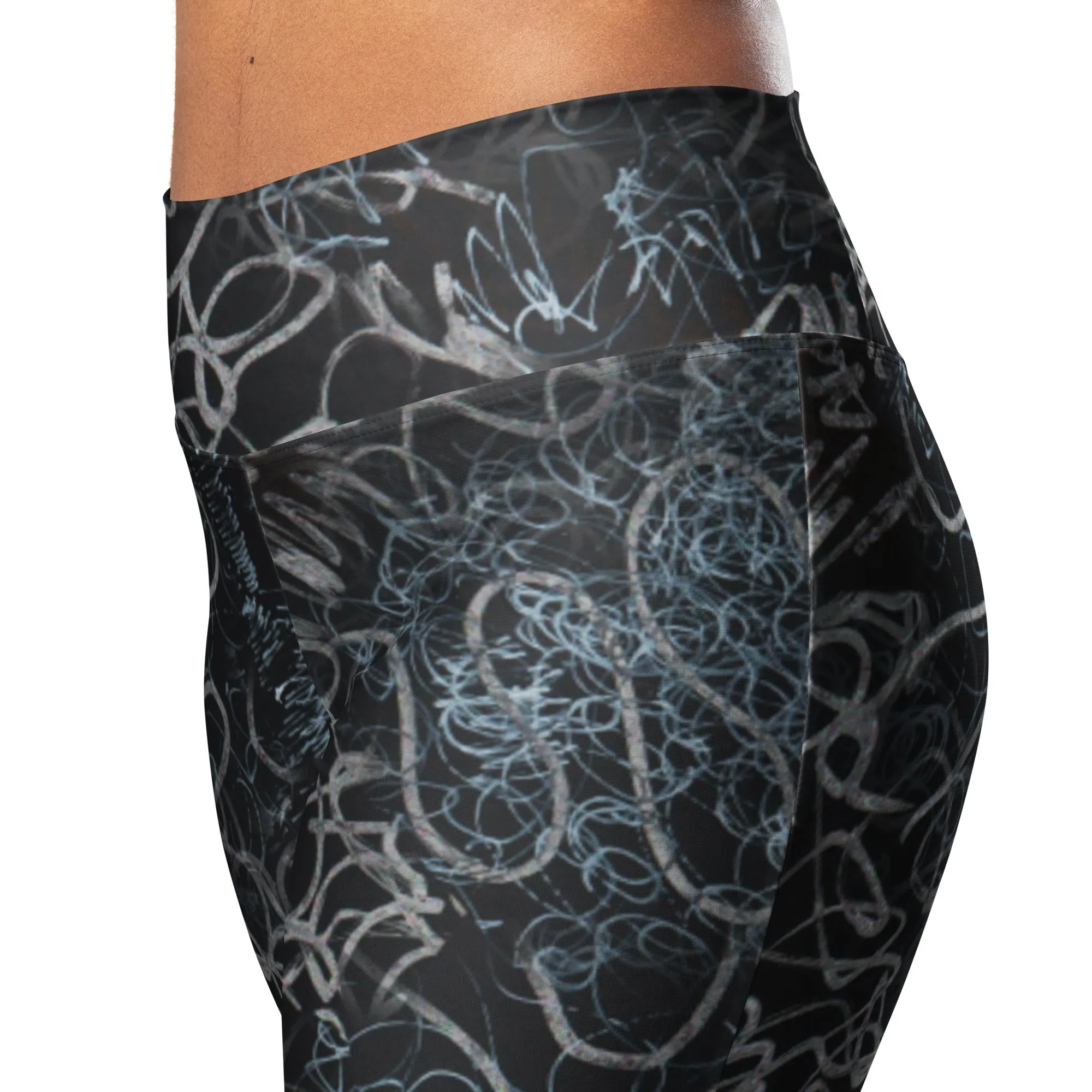 Recycled Flare leggings - Nocturne