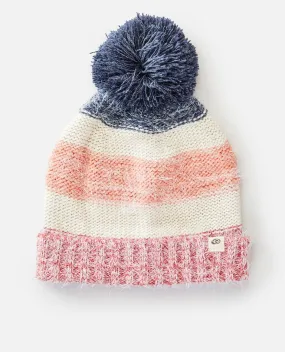 Rip Curl Surf Treehouse Pom Pom Beanie-Multico