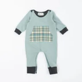 Romper Glacier Plaid