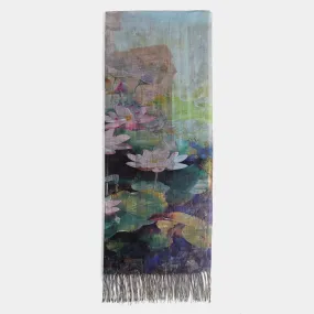 Scenic 2-in-1 Scarf - Lily Pad