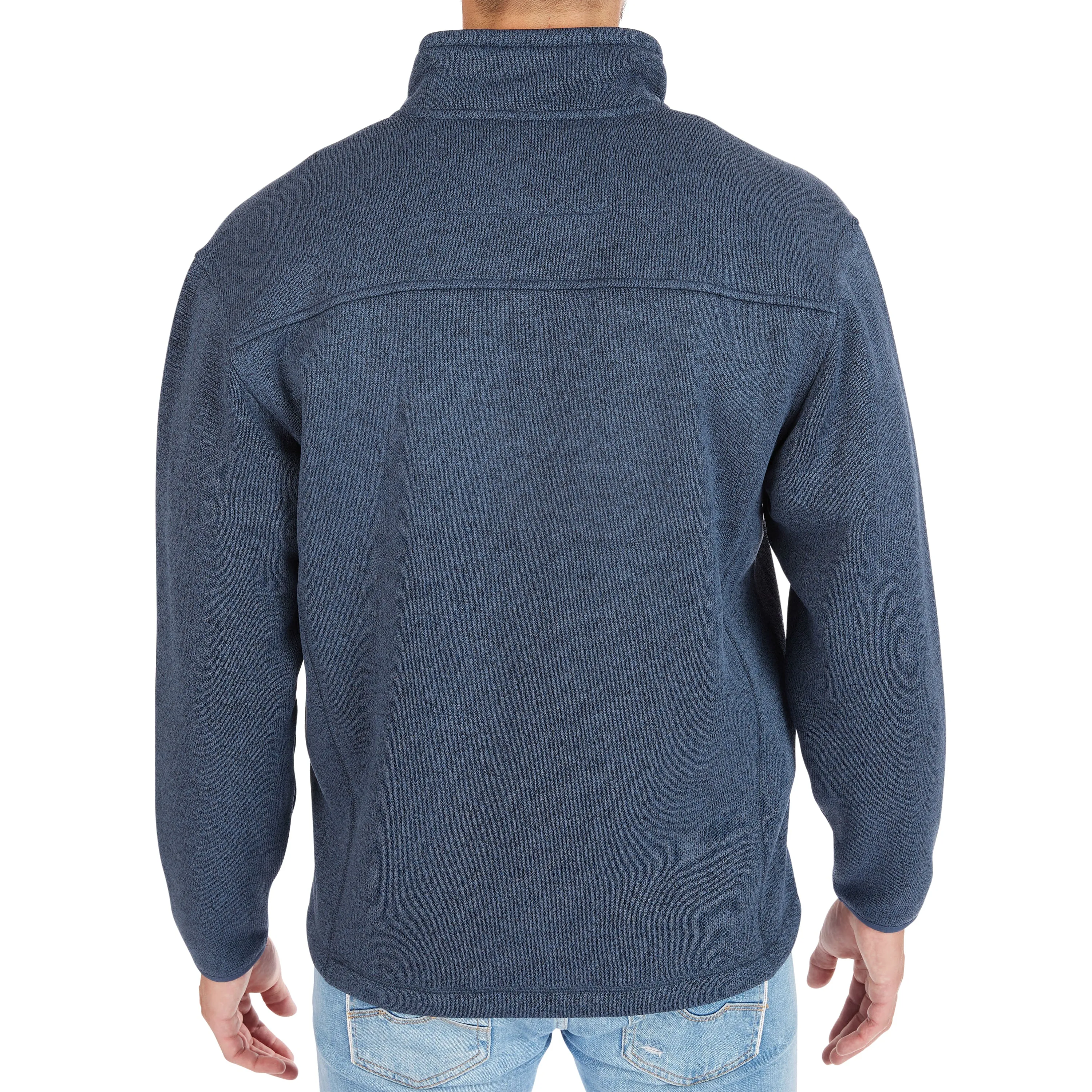 SHERPA-LINED SWEATER FLEECE FULL ZIP JACKET