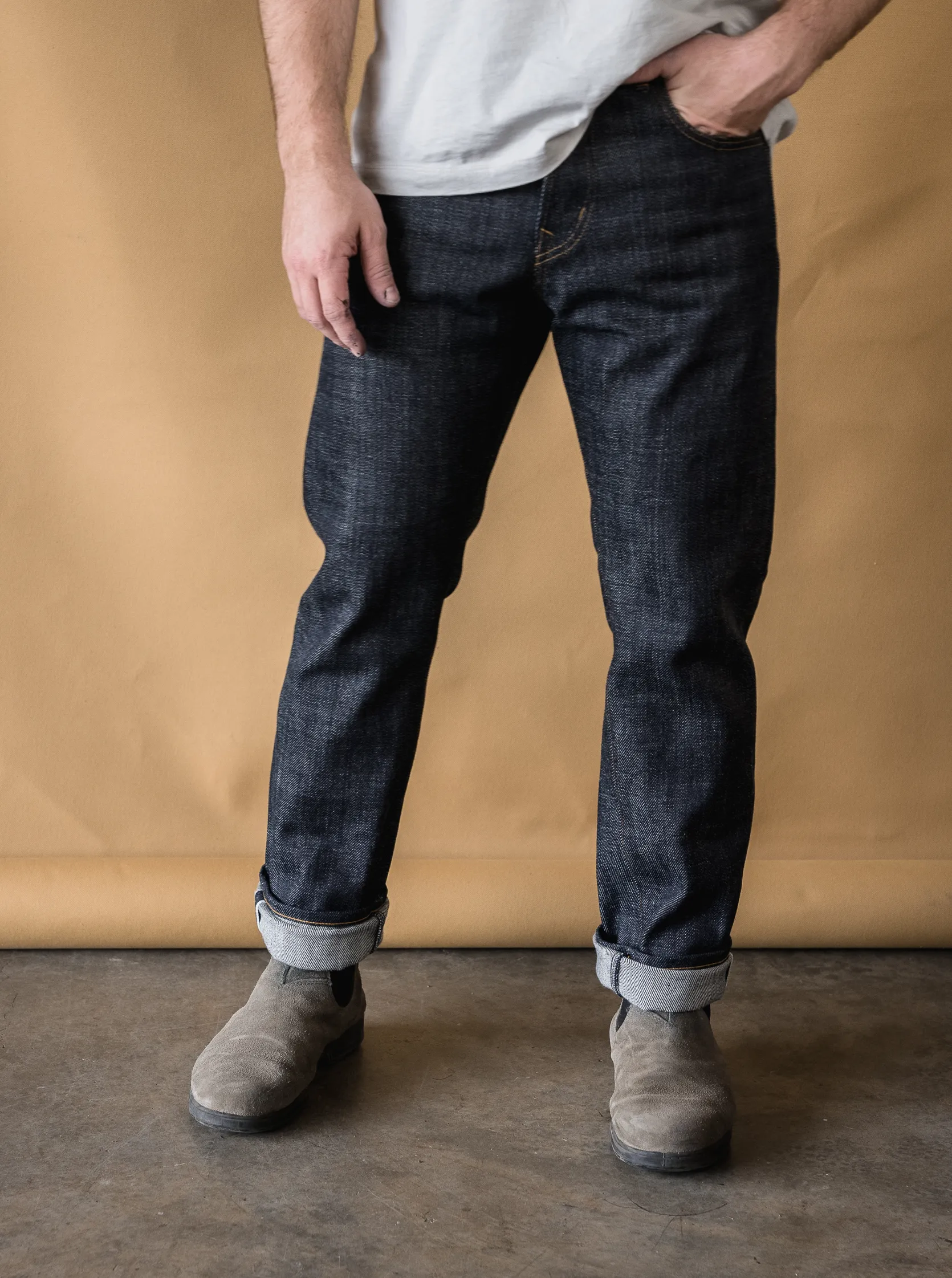 SLM - 21oz Super Heavy Kuroki Selvedge - Slim Fit