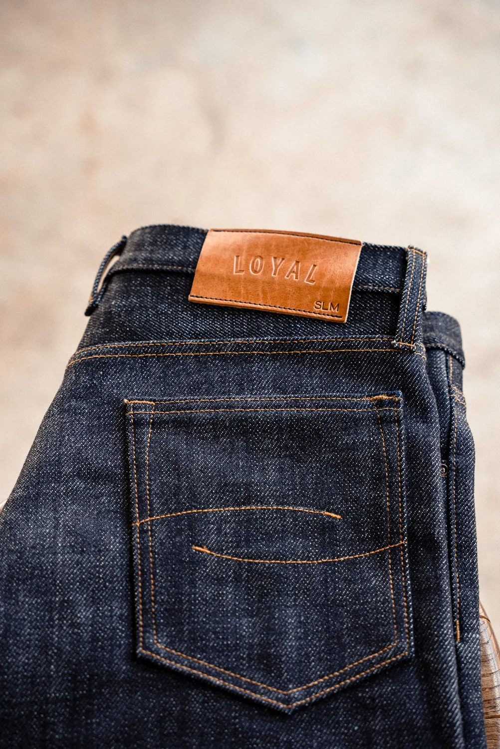 SLM - 21oz Super Heavy Kuroki Selvedge - Slim Fit