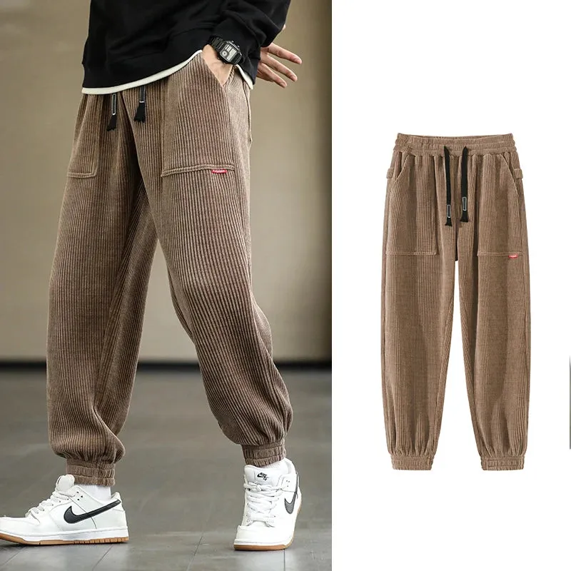 SS Winter Baggy Corduroy Sweatpants