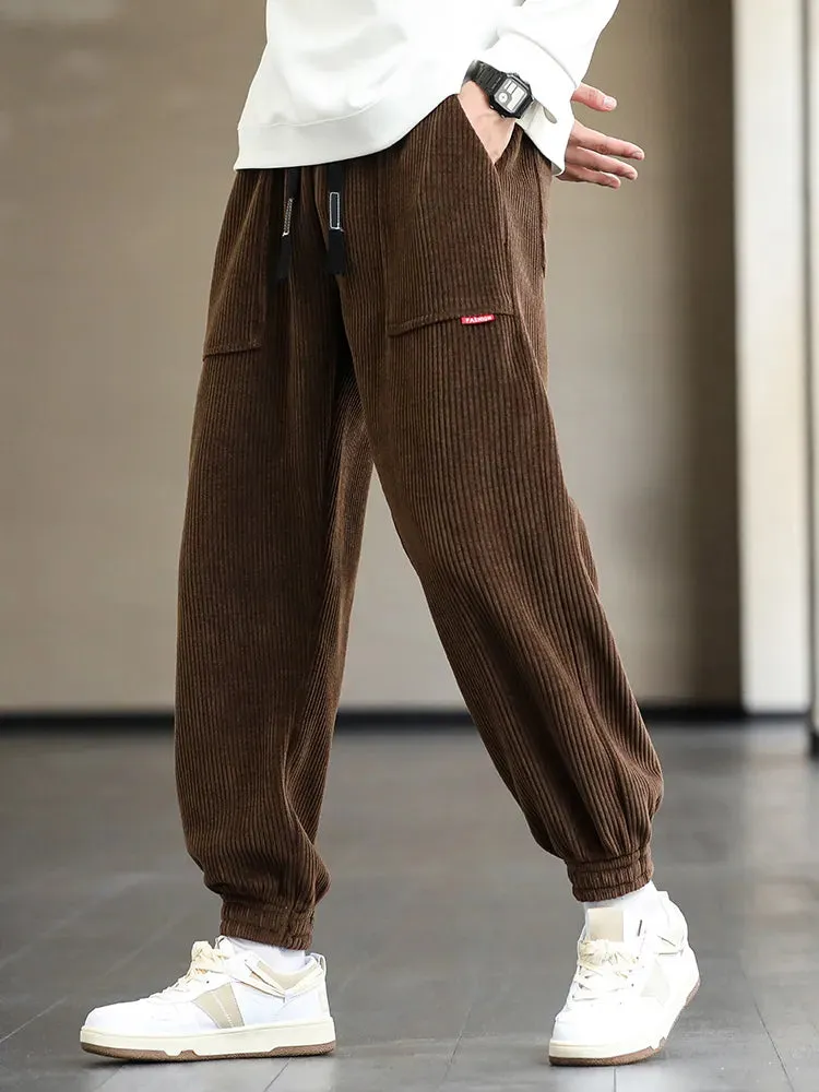 SS Winter Baggy Corduroy Sweatpants