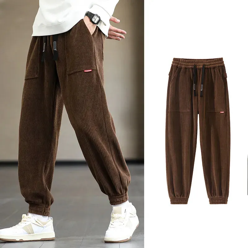 SS Winter Baggy Corduroy Sweatpants