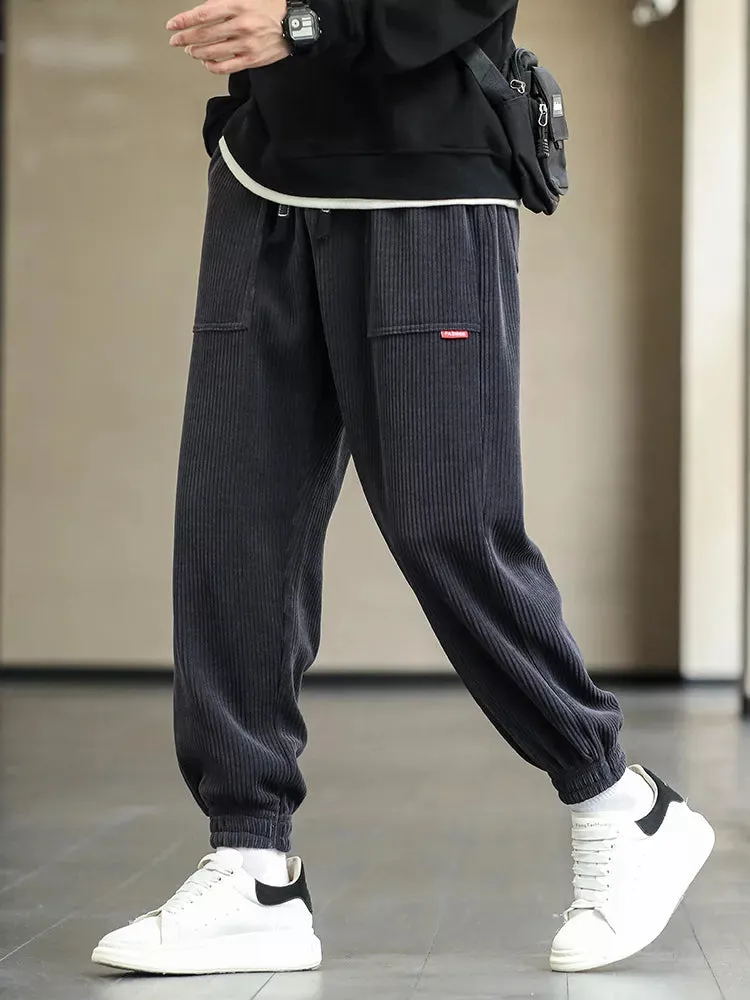 SS Winter Baggy Corduroy Sweatpants