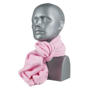 SUPER-SOFT MICROFLEECE INFINITY SCARF - PINK