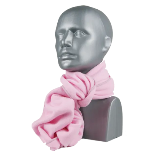 SUPER-SOFT MICROFLEECE INFINITY SCARF - PINK