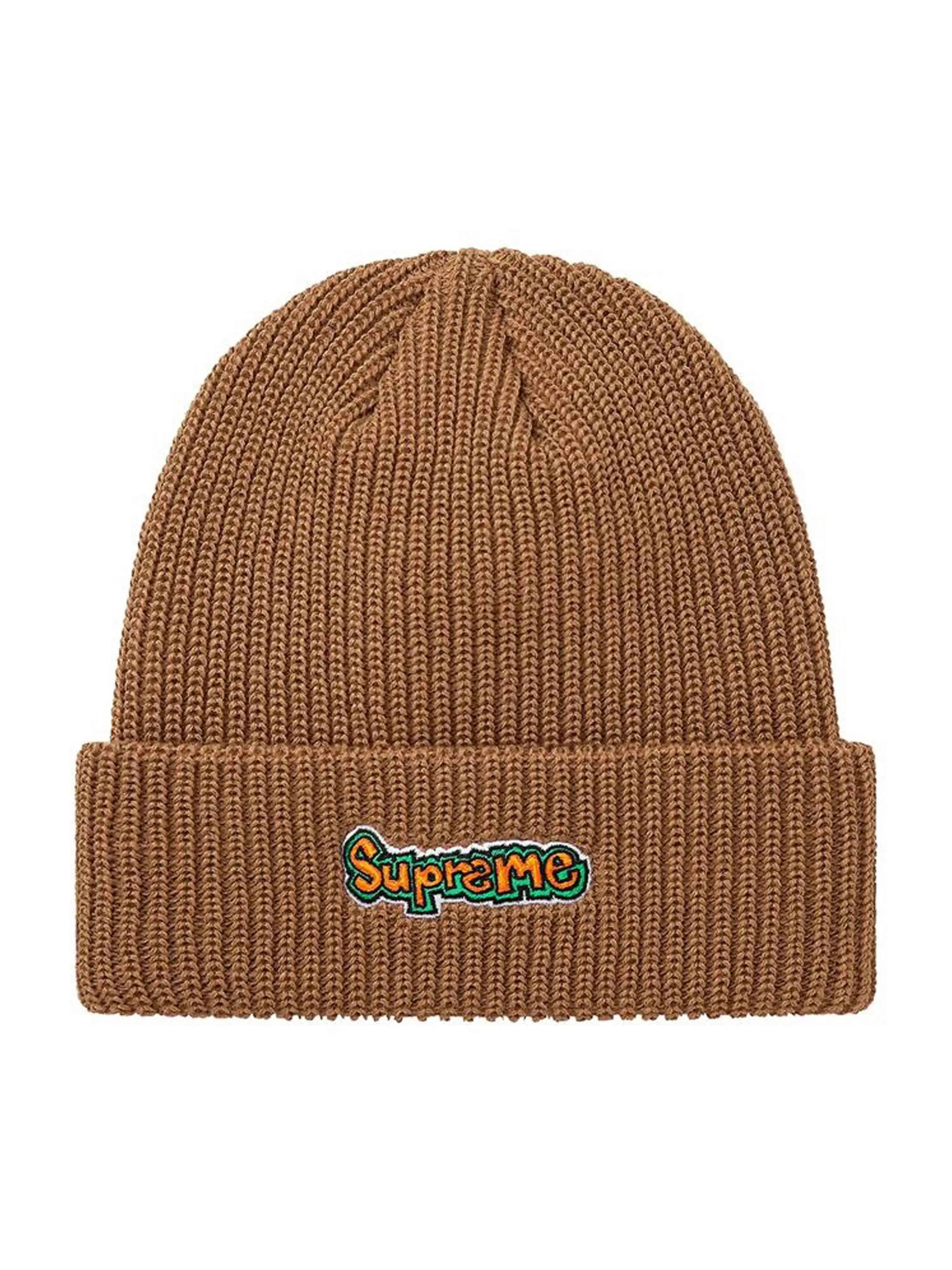 Supreme Gonz Logo Beanie Brown [SS21]