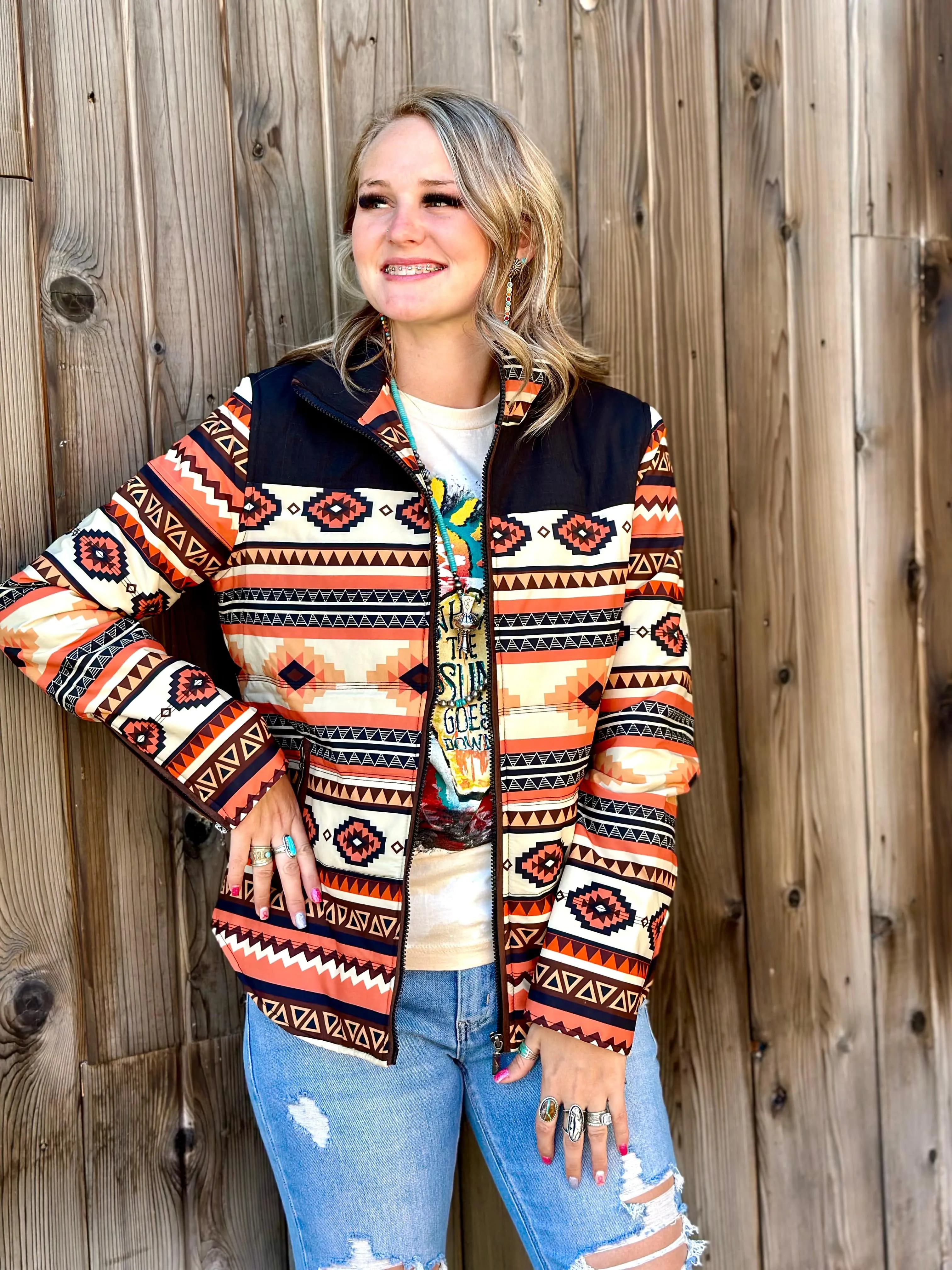 The Beth Dutton Aztec Jacket