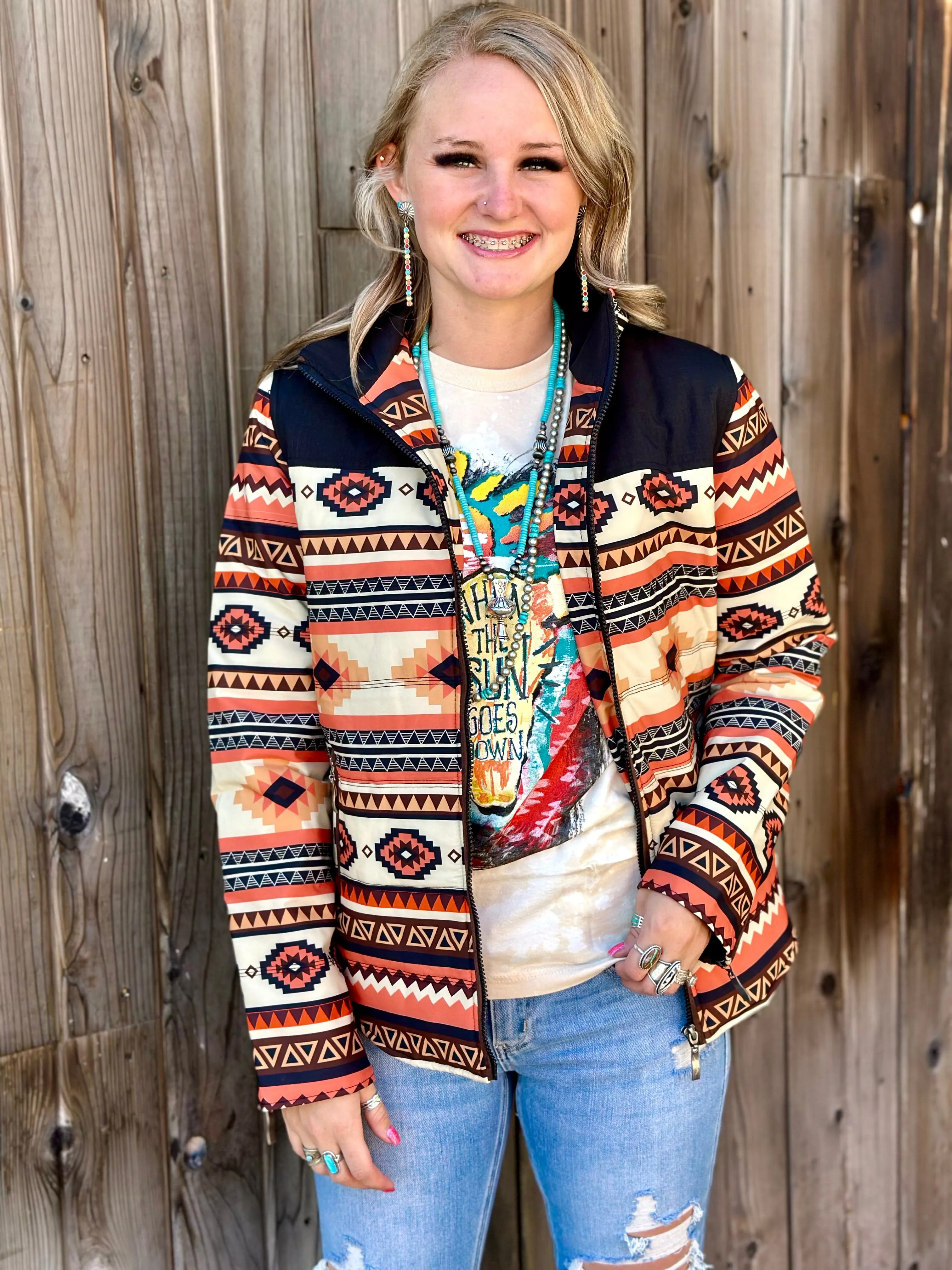 The Beth Dutton Aztec Jacket