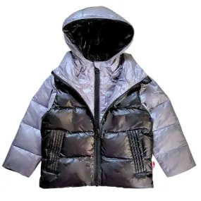 The Road Coat Down - Platinum/Black