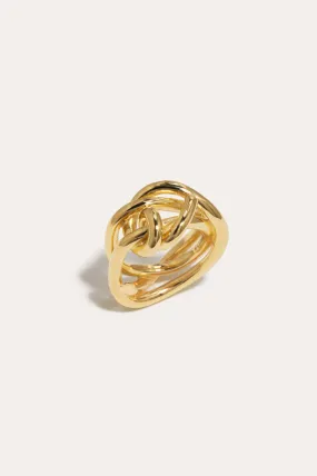 Thread - Gold Vermeil Ring