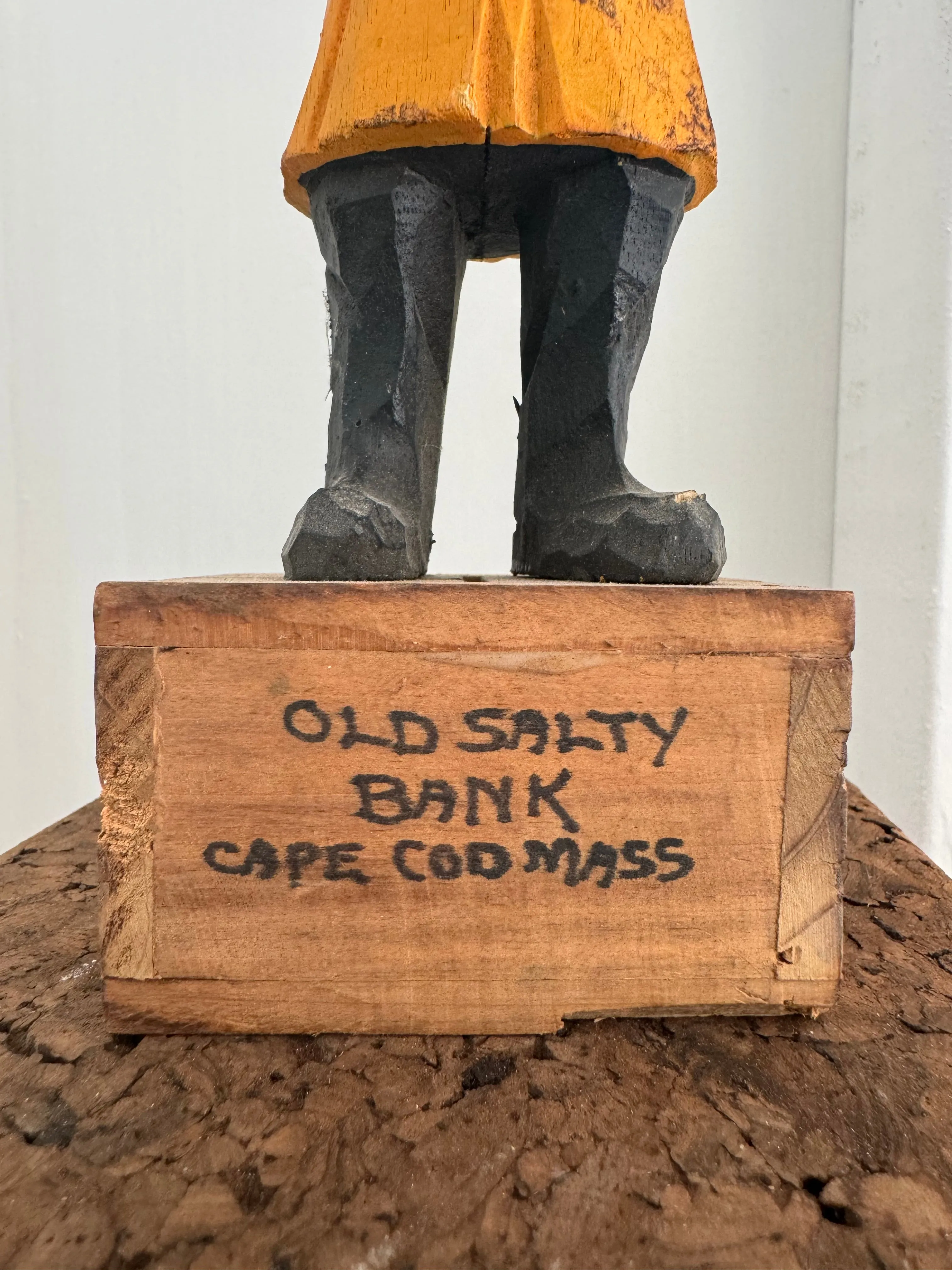 Vintage Cape Cod Mass Old Salty Piggy Bank