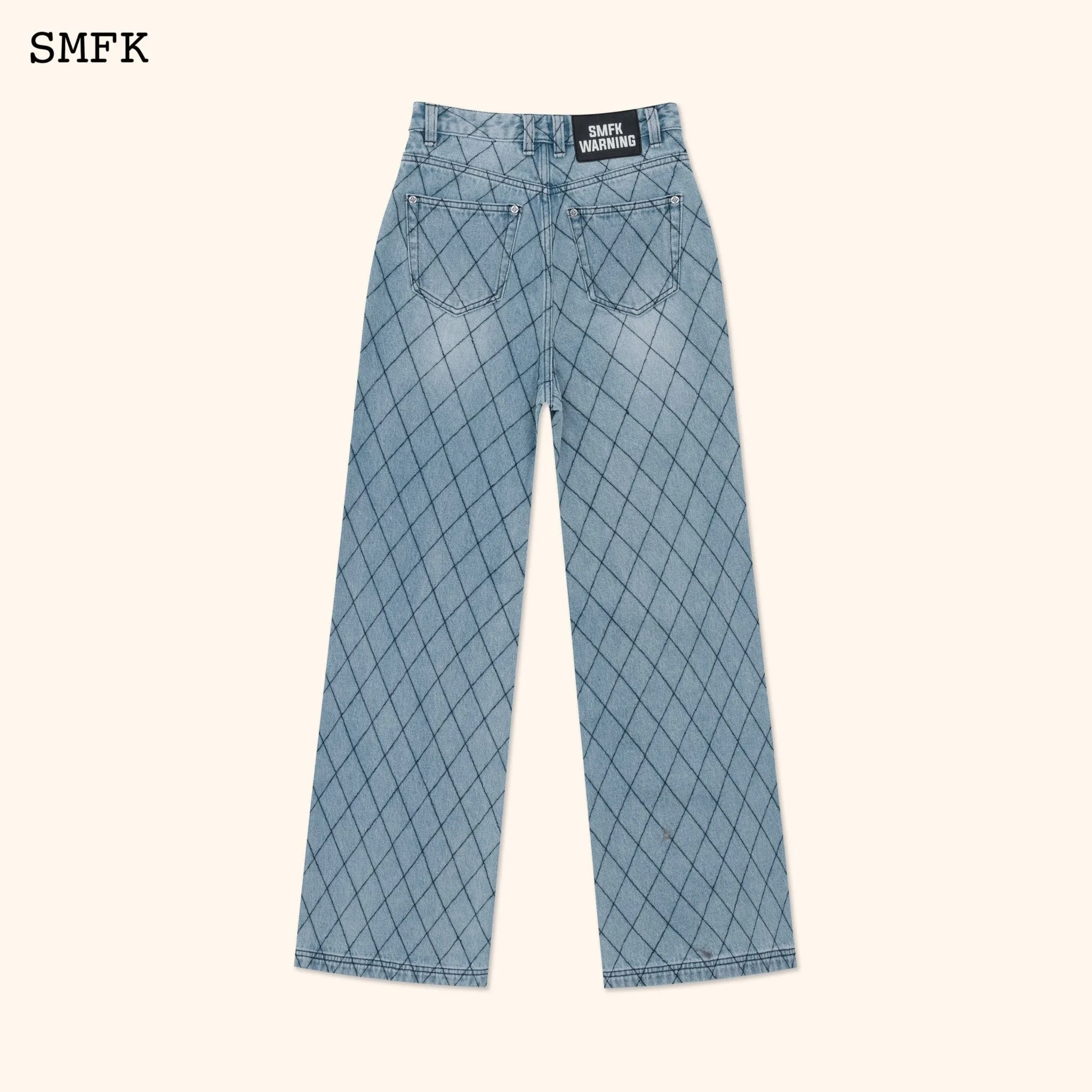 WildWorld Fence Loose Blue Denim Jeans