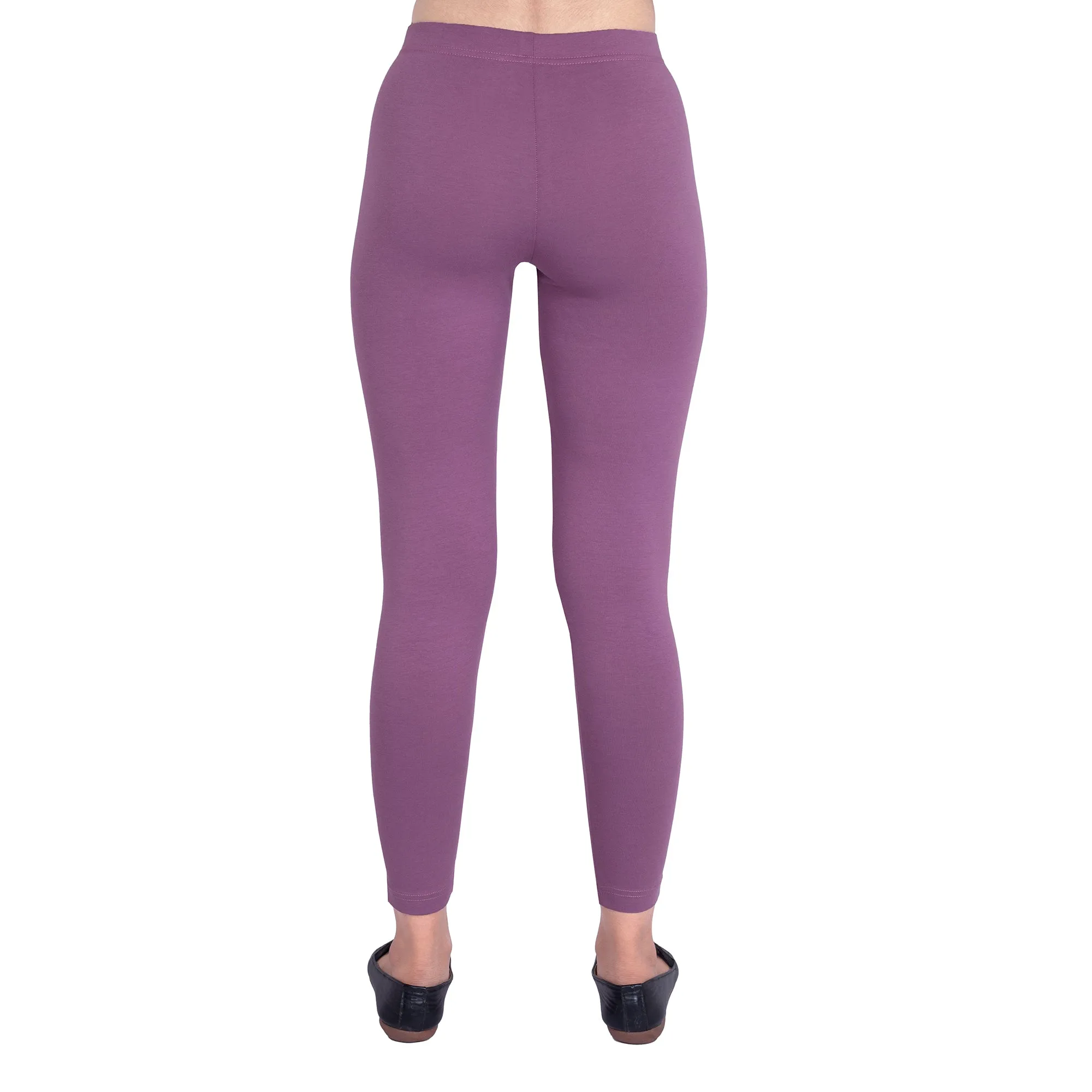 Women Grape Ankle Length Legging