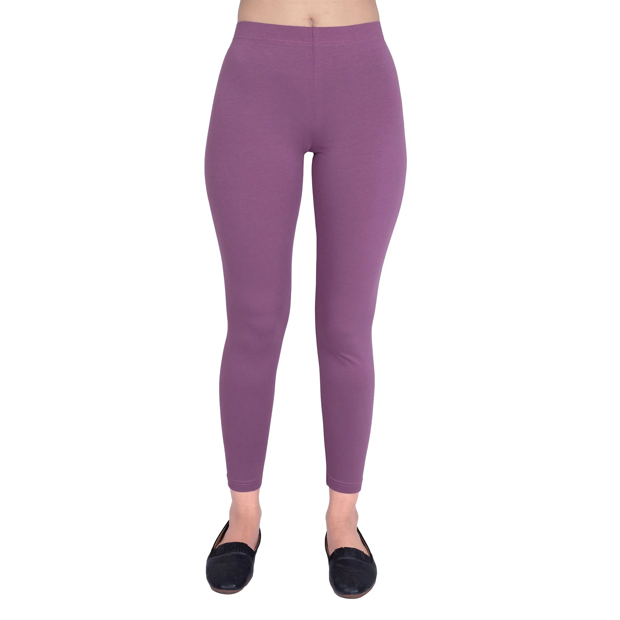 Women Grape Ankle Length Legging