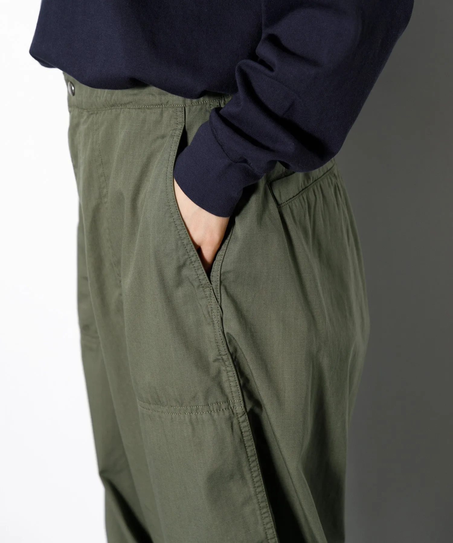 【WOMEN】THE NORTH FACE PURPLE LABEL Ripstop Wide Cropped Field Pants