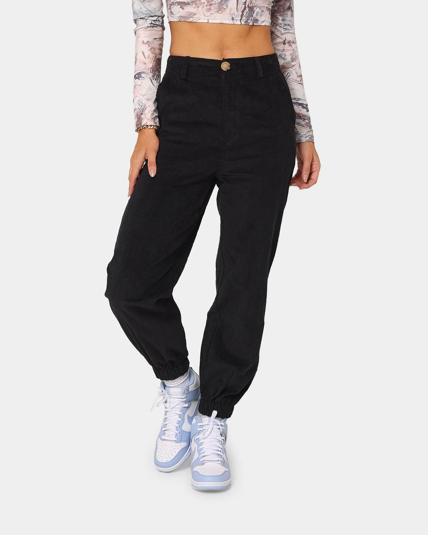 XXIII Women's Ciara Cord Joggers Black